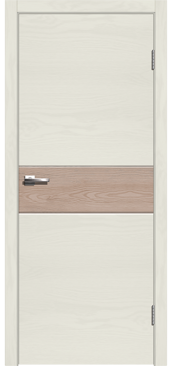 Фото Межкомнатная дверь Легенда Даллас 1 Лиственница натуральная Ясень белый Декор Лиственница натуральная